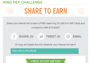 Share Buttons on Your Dashboard Page