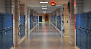 High School Hallway