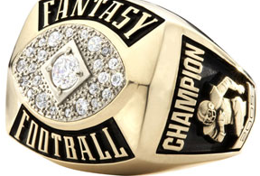 Fantasy football champion gold ring cheap