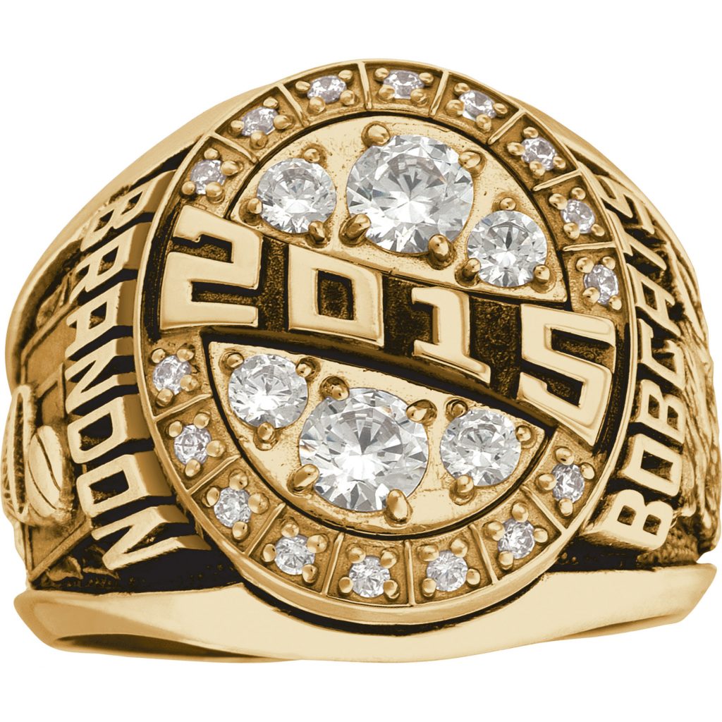 fantasy football championship ring - men's elite